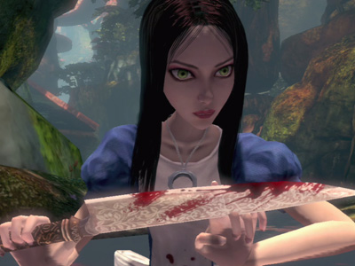 The twisted Alice of American McGee's Alice and Alice: Madness Returns