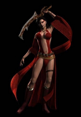 The dark and mysterious Kaileena of the Prince of Persia's series.