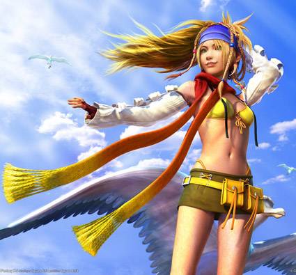 The fun-loving and joyful Rikku of Final Fantasy X and X-2